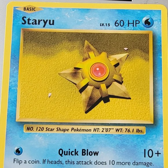 Pokemon Staryu 30/108 Evolutions, Common - Picture 1 of 2